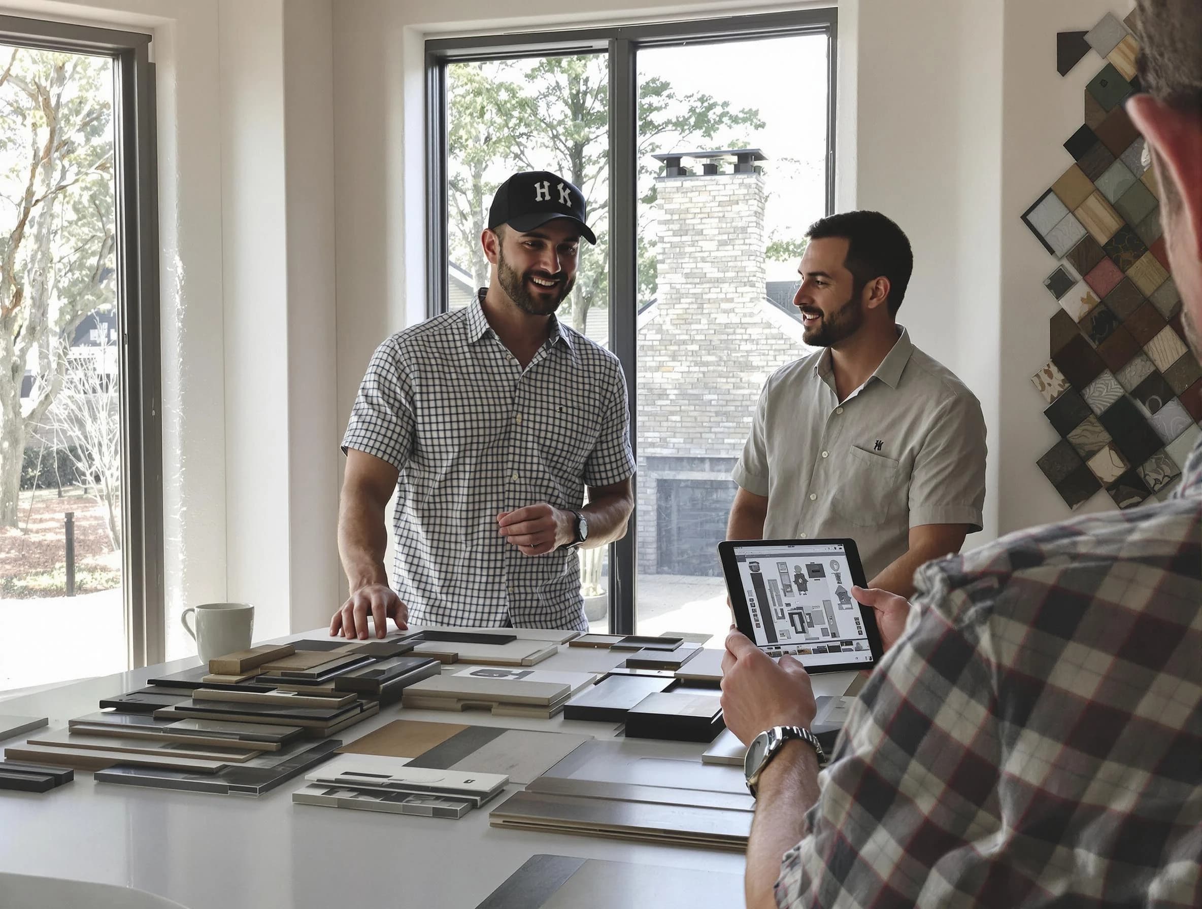 Highland Springs Chimney Sweep remodeling a chimney and fireplace in Highland Springs, VA