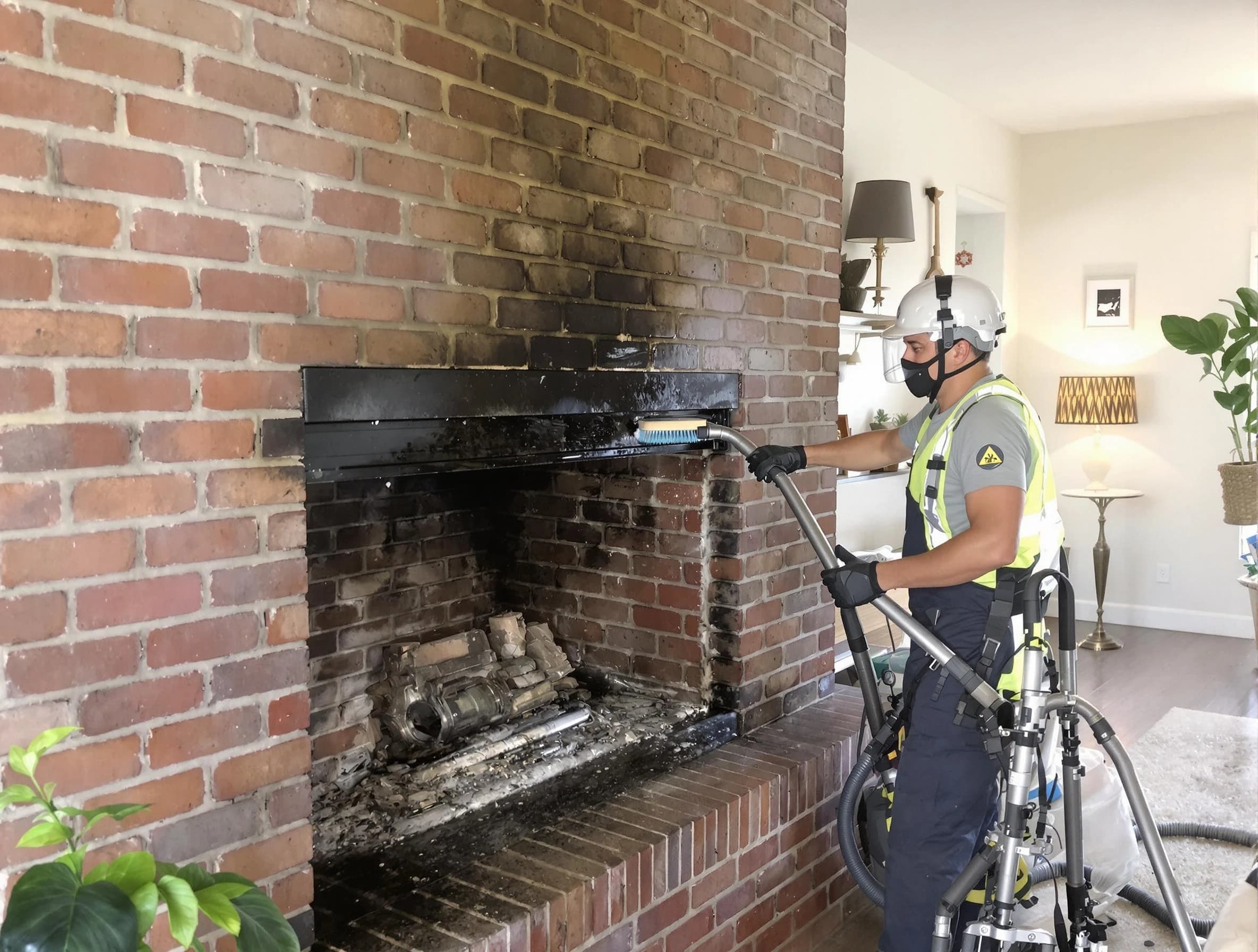 Highland Springs Chimney Sweep providing fireplace cleaning services in Highland Springs, VA