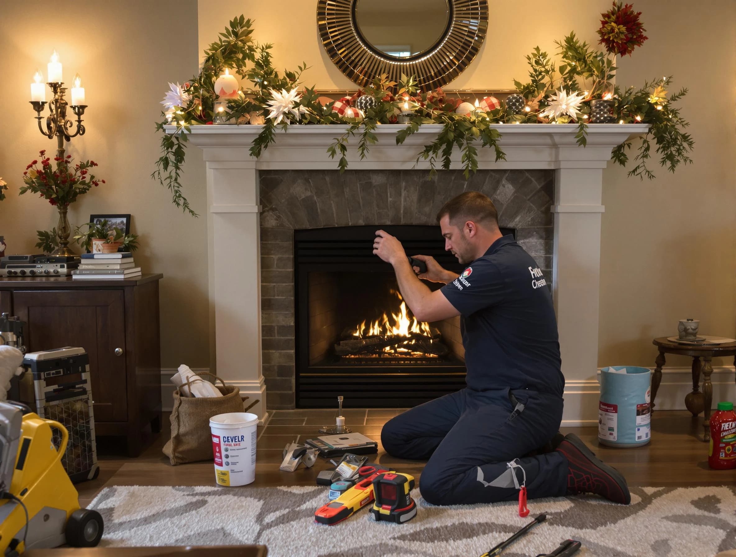 Highland Springs Chimney Sweep offering fireplace maintenance services in Highland Springs, VA